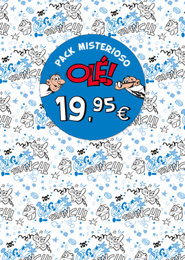 (PACK).MISTERIOSO OLE! AZUL.(OLE! MORTADELO)