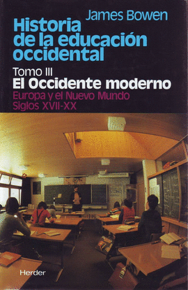 HISTORIA DE LA EDUCACIÓN OCCIDENTAL TOMO 3